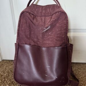 Men's Burgundy Backpack